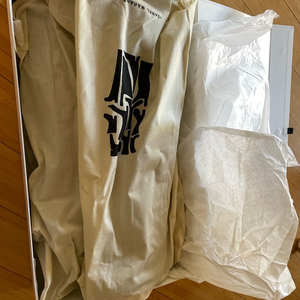 Isabel Marant Boots, Runway Sheila Knee High Pony Hair size EU 38 NIB! - Picture 8 of 9